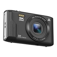 Amazon | デジタルカメラ 5K 7200万画素 WiFi転送 VLOGに最適