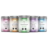 Lifio Astaxanthin - 180 Softgels, Collagen & Ceramides+ - 60 Capsules, Focus Builder+ - 60 Capsules,