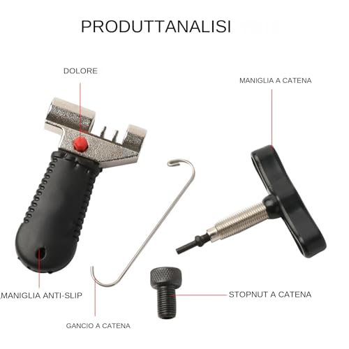 Chaîne de vélo 6/7/8 vitesses kit réparation accessoires cyclisme débutant - 5