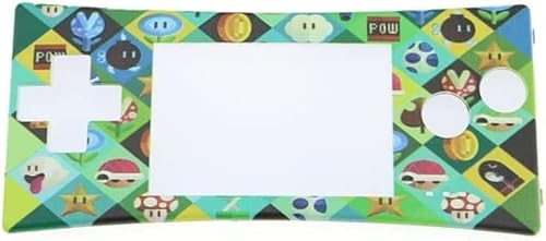 Frontabdeckung für Gameboy Micro GBM System, Frontgehäuse, Ersatz (Spiel)