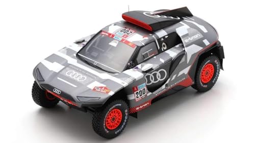 Audi RS Q e-tron Dakar 2022 Spark 1/18 œuvre d'art miniature 18S826