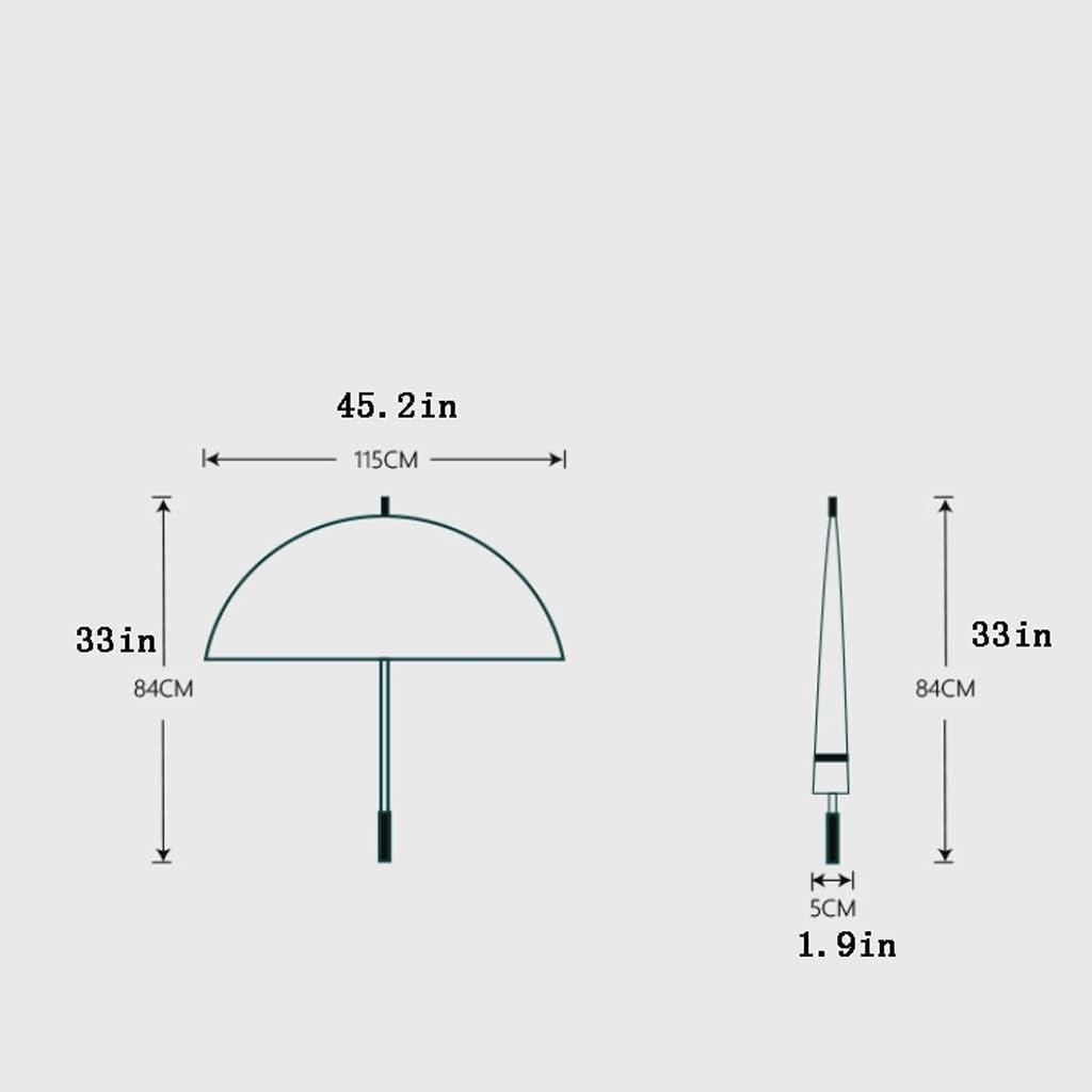 Umbrellas for Rain Umbrella Automatic Open Windproof and Waterproof Large Rain Stick Umbrellas for Men and Women Travel Camping Travel Umbrella(C)