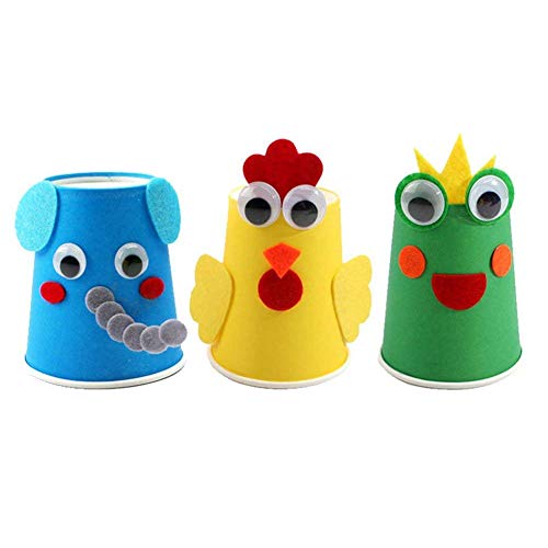 200Pcs 25Mm/1 Inch Wiggle Googly Eyes With Self-Adhesive Round Black & White Eyes For Diy Arts Craft Supplies Party Decorations #TOP5