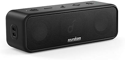 Anker Soundcore 3 Bluetooth スピーカー チタニウムドライバー デュアルパッシブラジエーター BassUpテクノロジー アプリ対応 イコライザー設定 USB-C接続 IPX7 防水 24時間連続再生...