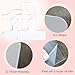 Router Templates, 4pcs Acrylic Charcuterie Board Handle Template, LYMOI Clear Cut Board Thick Handle Template, Angled Curvy Tracing Stencils Cut Guide Tools for Kitchen Woodworking.(Style 3)