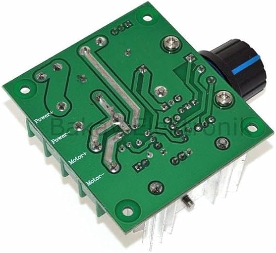 SANEC DC Motor Speed Controller 13 KHz-12 V-40 VDC/10A
