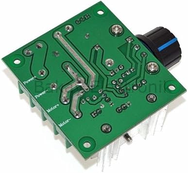 SANEC DC Motor Speed Controller 13 KHz-12 V-40 VDC/10A
