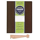 - Un programa semainier vertical septiembre 2018 A Septiembre 2019. Marrón. 21 x 27 cm 1 semana en 2 páginas 128 páginas amplio espacio de notas Agenda en 3 páginas de horarios/calendario 2019 – 2020 tarjeta Francia administrativa departamentos y prefecturas conversiones unidades, matriculación internacionales... información prácticas. Cobertura de imitación símil piel impresión 1 color marca lecas