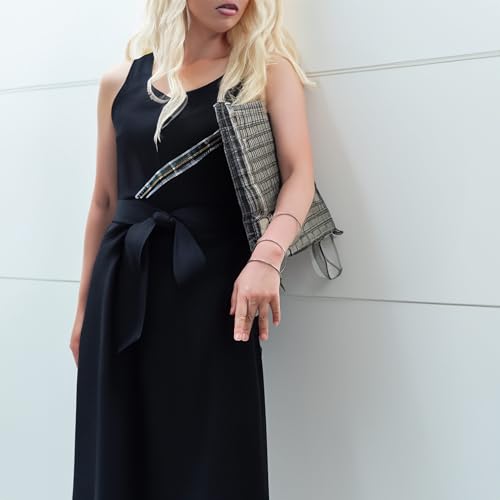 LinnaLove Fashion Shiny Thin Round Stainless Steel Bangle Bracelets for Women (1/3/5/8 Set)4