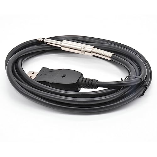 Câble USB vers TRS 6,35 mm pour brancher un microphone externe sans interface audio - 5