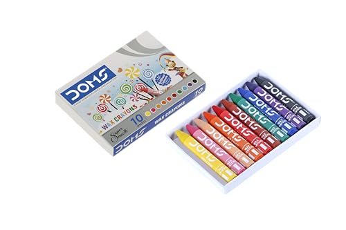 Doms Jonior Art Kit | Comes With Transparent Zipper Bag | Perfect Value Pack | Kit For School Essentials | Gifting Range For Kids | Combination of 8 Stationery Items - Image 9