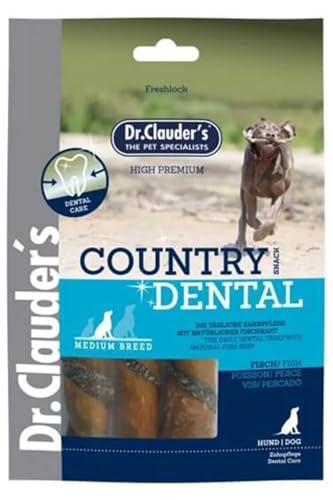 Dr.Clauders Country Dental Fisch Hundesnahrung 100 Gramm