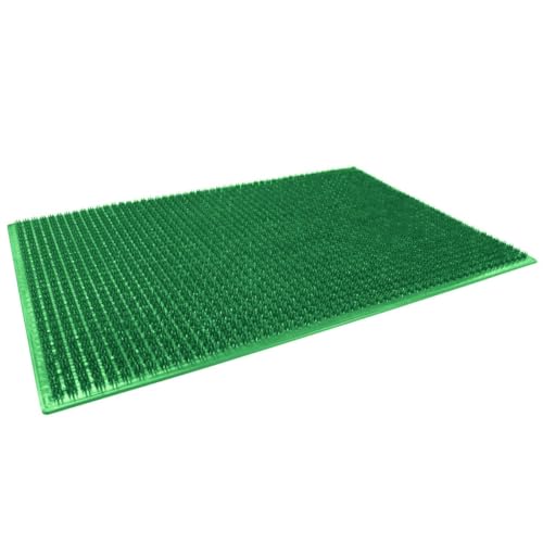 Paris Prix Tapis d'Entrée Grattoir 38x58cm Vert