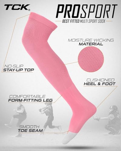 Image of Baseball Softball Over the Knee Socks Prosport | Durable Performance | Double Welt Top | Smooth Toe | Moisture Wicking