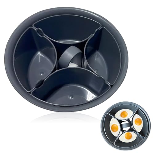 BNGXR Thermomix,Accesorios Thermomix TM6,Accesorio para cocinar huevos para cesta Thermomix,Portahuevos Thermomix hasta 4 huevos,Cocedor de Huevos Thermomix,para Thermomix TM5, TM6, TM31