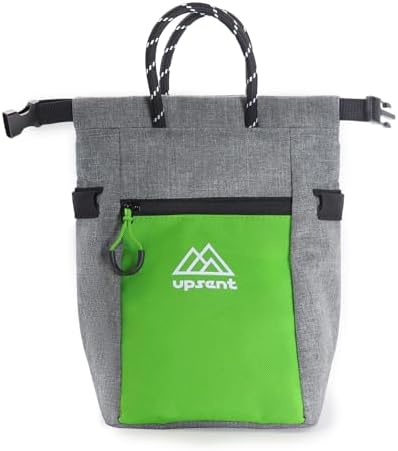 UpSent Bouldering Chalk Bucket, Large Chalk Bag for Rock Climbing & Bouldering, Magnetic Closure image 5