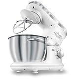 Sencor Stand Mixer 300W with Pouring Shield, White