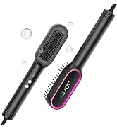 ABVOT Hair Straightener Brush, Hot Cool Air Straightening Brush for Women with 3 Mode 4 Temps, Fa...