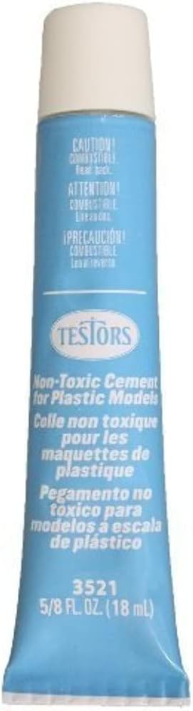 Corp. Non-Toxic Plastic Cement 5/8 oz TES3521X Misc. Adhesives Fillers