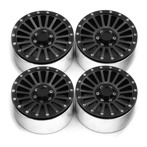 RC���f���p�[�c For Axial For SCX10 For Wraith RR10 For Capra For Traxxas For TRX4 1/8 1/10 135 �~�����[�g�� 2.6 "�r�[�h���b�N�z�C�[�������S���^�C���Z�b�g RC �N���[