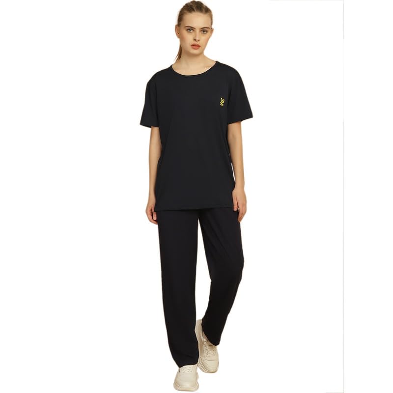 Cotton Solid CO-ORD Set Tracksuit for WOMEN-image-27