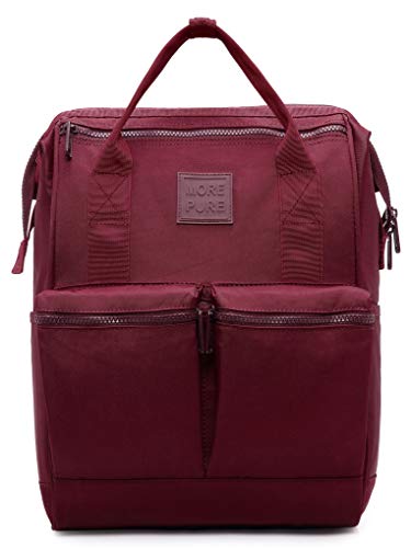 HotStyle DISA Sac a Dos Femme Cartable Collège, 44x27x17cm, Marron