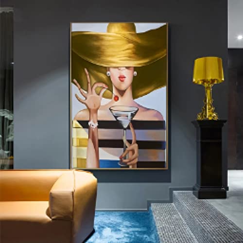 Impressions mur art photo aristocratique lady chic