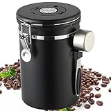 Photo Gallery lattina di caffè sottovuoto, contenitore per chicchi di caffè con cucchiaio, per conservare fresco - 1,8 l Photo Gallery lattina di caffè sottovuoto, contenitore per chicchi di caffè con cucchiaio, per conservare fresco - 1,8 l