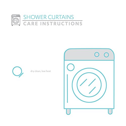 Lush Decor, Tenda da doccia neutra Darla con