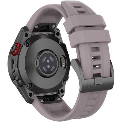 Garmin Fenix 8 43mm�o���h�AFenix 7s /6s/5s Quickfit �\�t�g�V���R�������p�r���v�o���h�X�g���b�v���X�g�o���h�u���X���b�g�BGarmin Fenix 7S pro/7S Solar/Instinct 2S�p(�p�[�v��