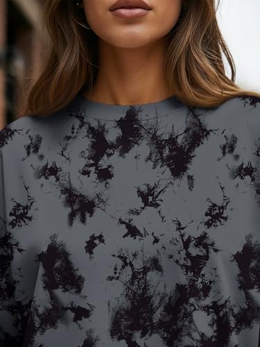 Image of Trendy Queen Womens Oversized Long Sleeve Shirts Fall Tops 2026 Basic Tees
