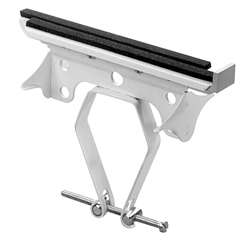 Merveille - Embalagem de 2 suportes para prateleira radiador de ferro fundido 4 a 6 colunas, fixação sem perfuração, para repressa radiador de 16 a 26 cm de largura