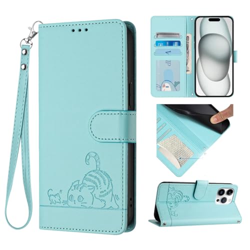 �X�}�z�P�[�X �Ή��@�� for Blackview Wave 8 4G / Wave 8C 4G,�Ή��@�� for Blackview Oscal Flat 2 ���C�N���X�v���z�t���b�v �X�^���h �J�[�h �z���_�[ MintGreen