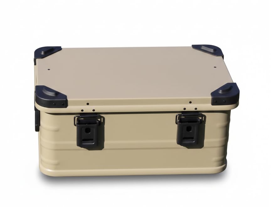 Amazon.co.jp: アースカラー アルミコンテナボックス 29L ガレージ
