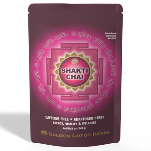 Té chai descafeinado con adaptógenos y cacao, 5 oz pack miniatura 1