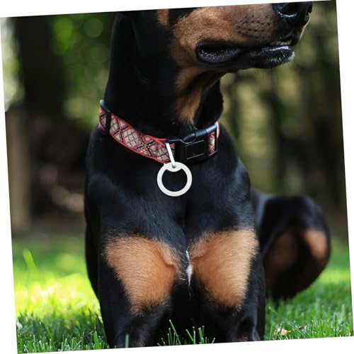 FUTUREORYY 6 Stück Schutzhüllen für Hundemarken Geräuschdämpfend Leuchtend im Dunkeln Kratzfest Leicht für Hunde und Katzen Schallabsorbierender Schlüsselanhänger Schutz