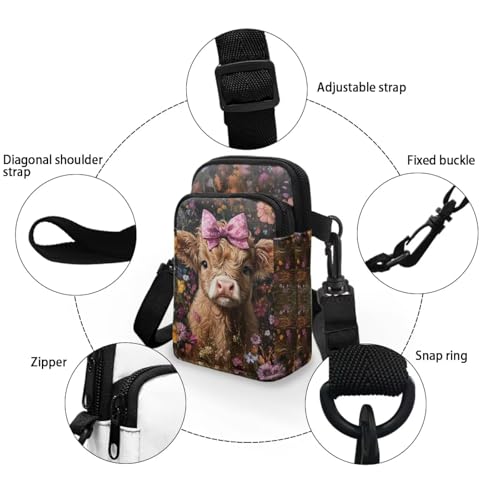 Image of Xpyiqun Small Crossbody Bag Women Phone Purses Sling Shoulder Handbag Cross Body Pouch Wallet Bags