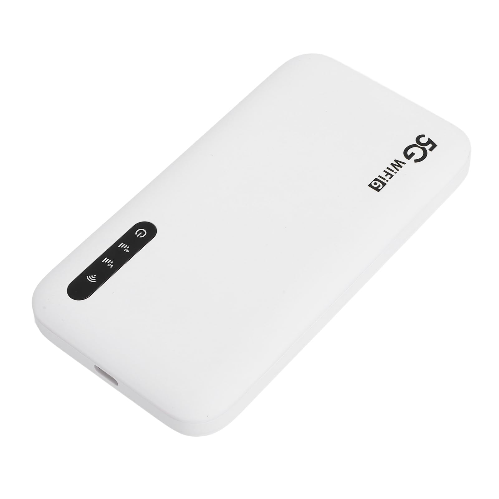 AUNMAS Router Hotspot Mobile 5G, Hotspot WiFi 6 Portatile ABS con Batteria da 6100mAh, Condivisione di 16 Dispositivi Dual Band, Resistente all'Acqua IP67 per Famiglie in Viaggio Lavoro Remoto