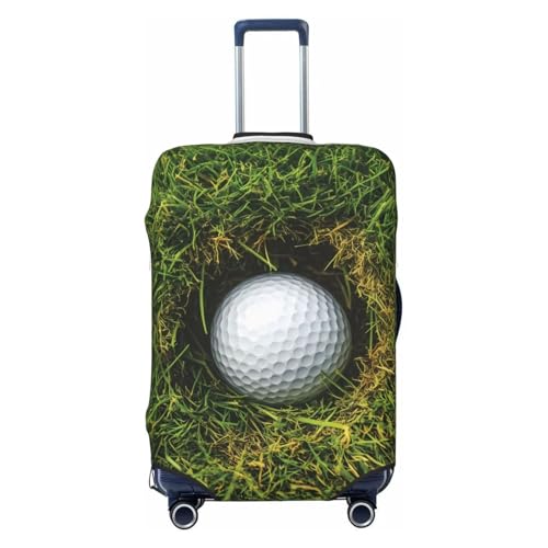 Golf Sport Ball Elastic Travel Luggage Cover, Washable Spandex Suitcase Protector, Anti-Scratch Fits 18-32 Inch