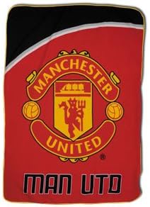 Zap Manchester United Crest Official Fleece Blanket New 2007