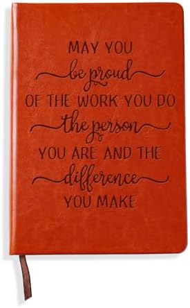 LBWCER Journal for Women,Thank You gift May you be proud of the work you do,Social Worker Notebook Gift Thank You Gift Travel Journal (May)