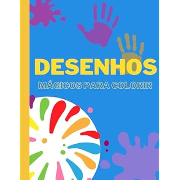 Capa do livro Desenhos: Mágicos para Colorir (Portuguese Edition)