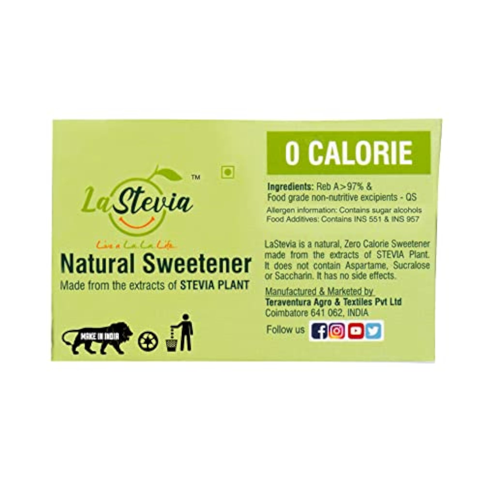 Stevia Sachets, 30 Count