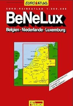 Euro-Reiseatlas 1:300.000: Belgien, Niederlande, Luxemburg (Euro-Atlas)