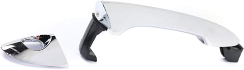 Miniatura 4 de Para Hyundai Sonata 2011 12 13 14 2015 Manija de puerta exterior delantera, lado del conductor cromado Con orificio para llave Trim Todos