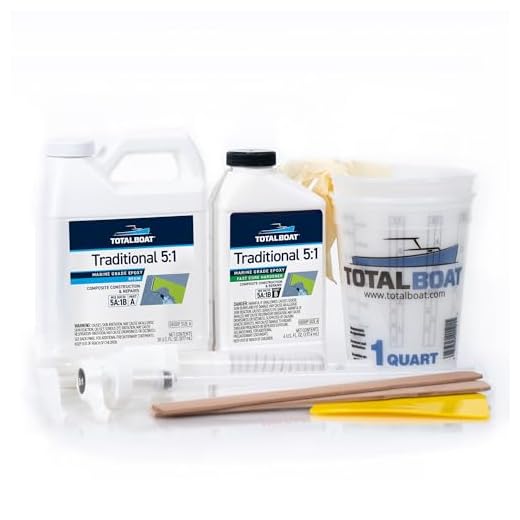 TotalBoat 5:1 Marine Epoxy Resin Kit