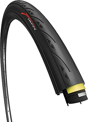 Fincci 700x23c Tire Foldable 23-622 60TPI with 1mm Antipuncture Protection for Cycling Racing Touring Road Bike