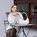 Fashion shoulder Bag for Women's Cute Hobo Tote Handbag Mini Clutch Underarm Purse for Daily Use/Work/Travel/Casual Outings (White GP)