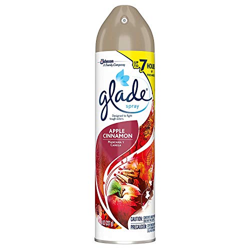 Glade Spray Collection 4 Flavors: Lavender & Vanilla, Hawaiian Breeze, Clean Linen & Apple Cinnamon. Pack Of 4. #TOP4