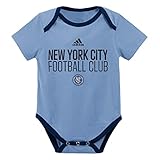 adidas MLS Infant (12M-24M) Creeper & Shorts Set, New York City FC 18M